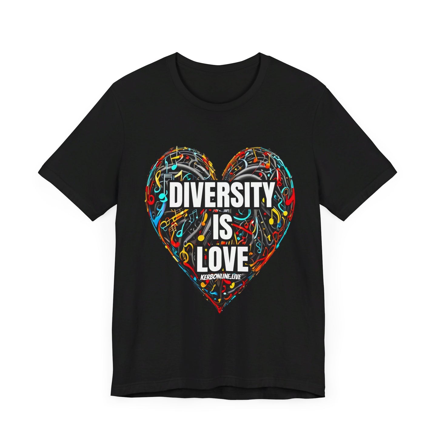 KERB Diversity is Love - Unisex  Short Sleeve Tee