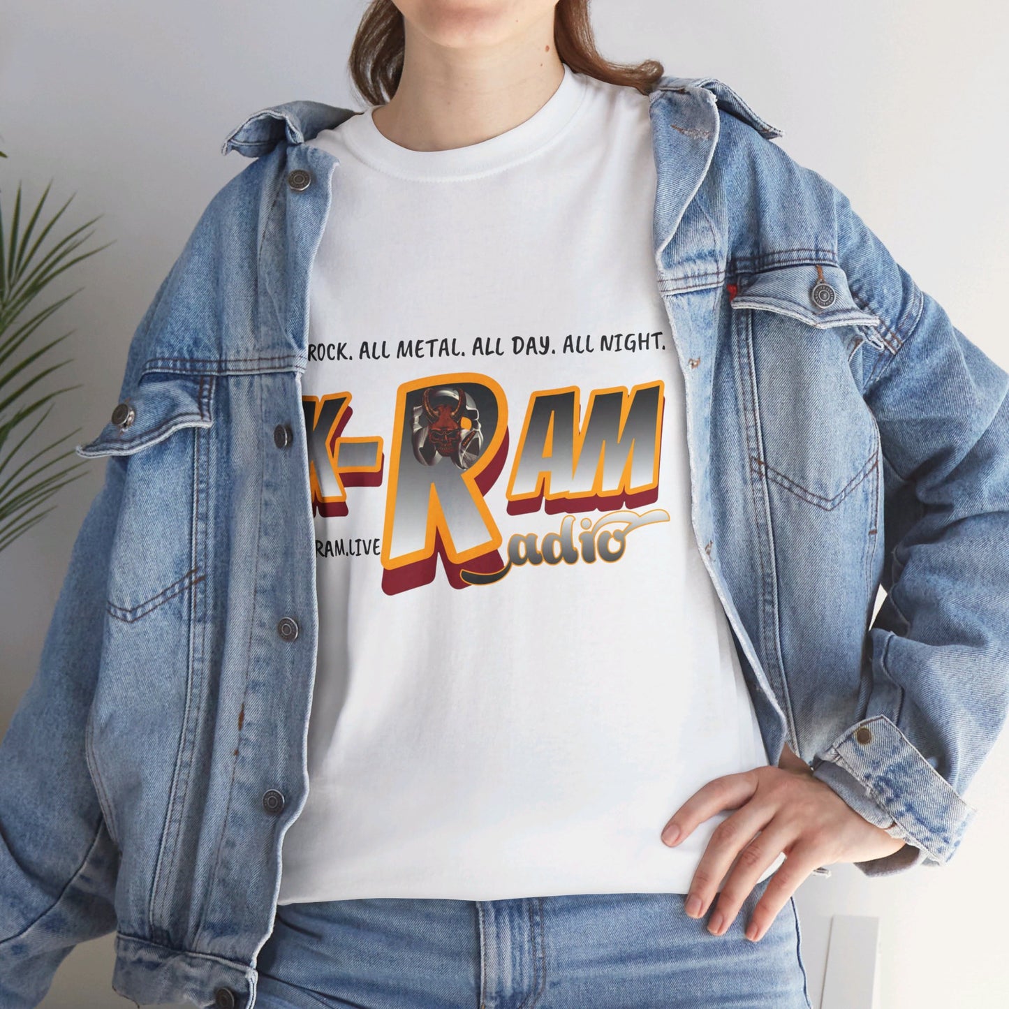 K-RAM Radio Unisex Heavy Cotton Tee