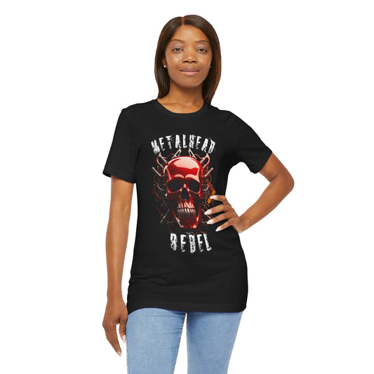 K-RAM Metalhead Rebel Unisex Short Sleeve Tee