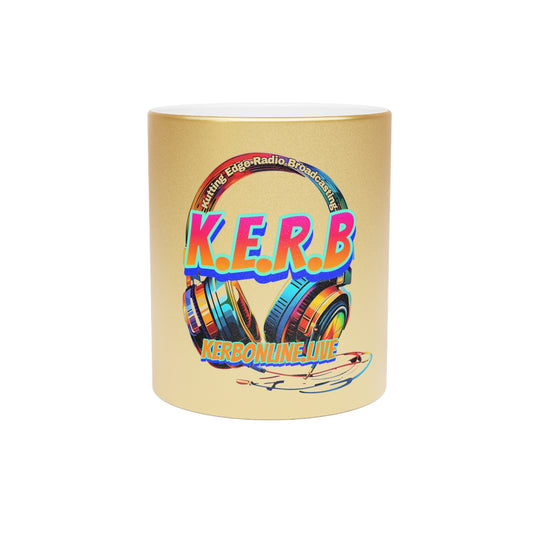 KERB Logo Metallic Mug (Silver\Gold)