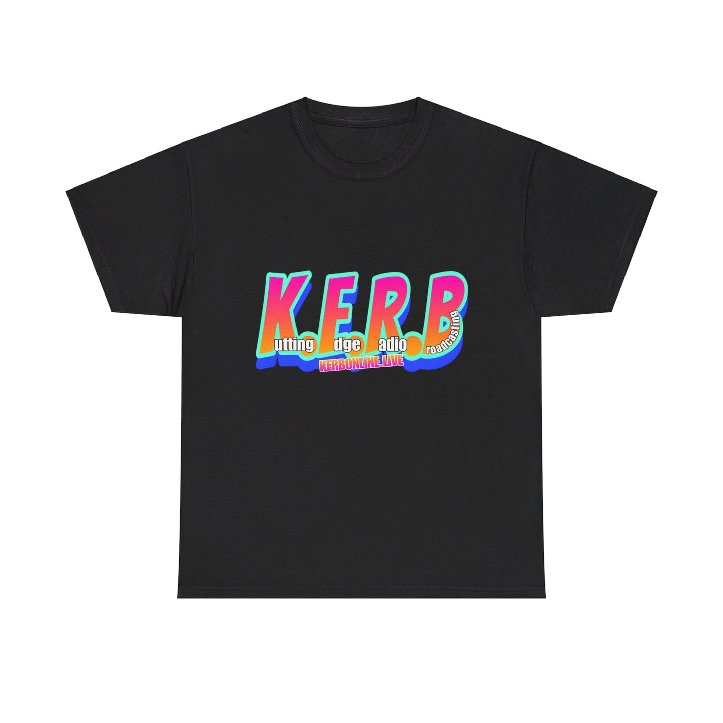 KERB Rainbow Logo Unisex Heavy Cotton Tee