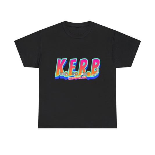 KERB Rainbow Logo Unisex Heavy Cotton Tee