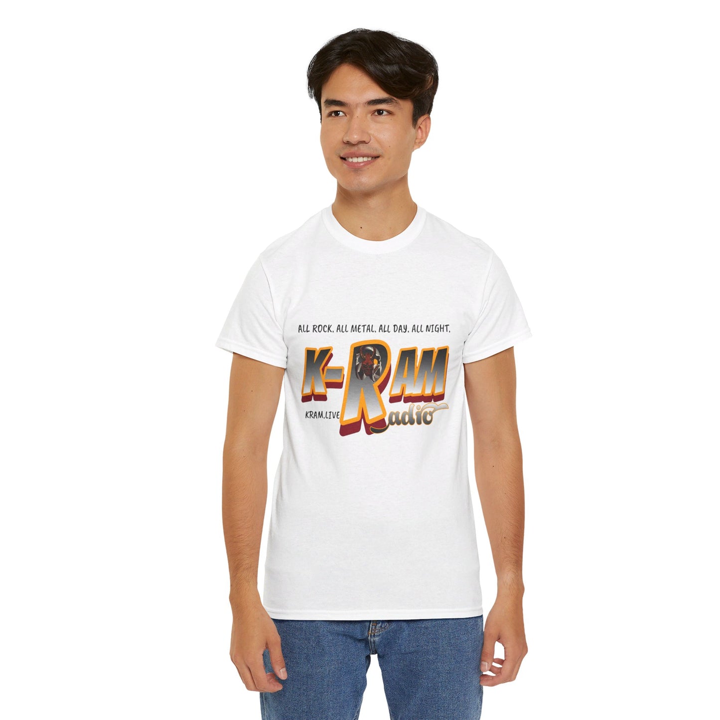 K-RAM Radio Unisex Heavy Cotton Tee