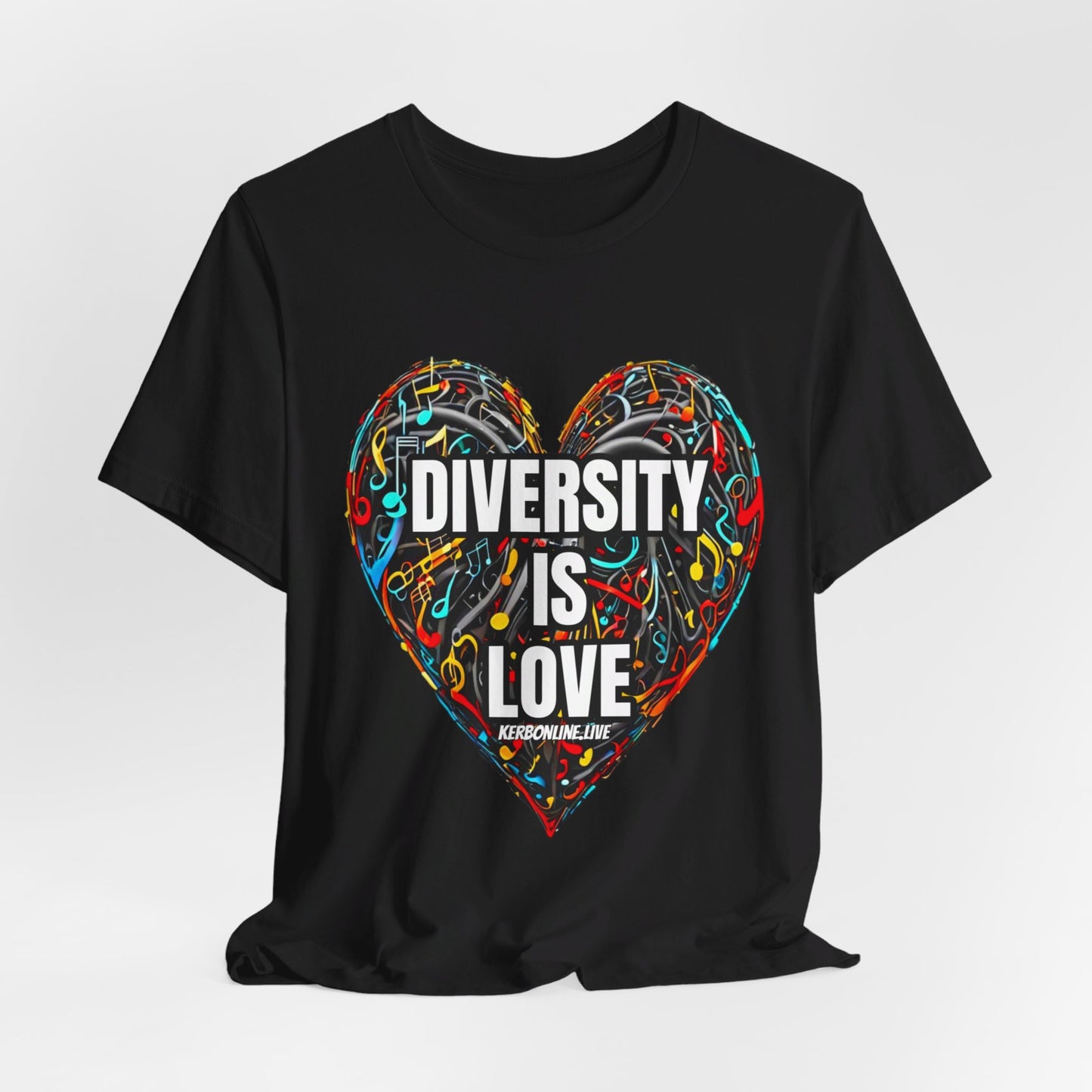 KERB Diversity is Love - Unisex  Short Sleeve Tee