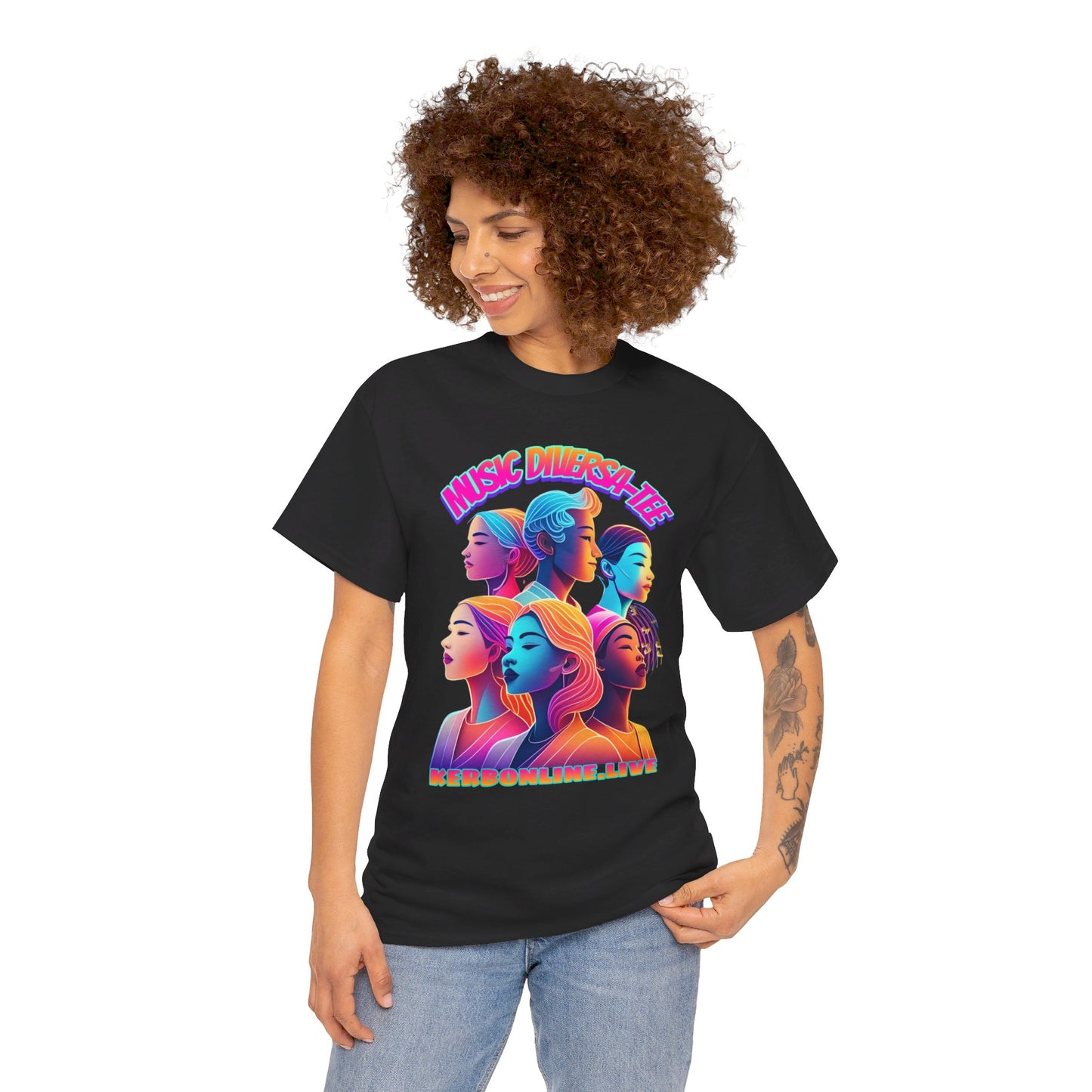 KERB Music Diversa-Tee Unisex Heavy Cotton Tee