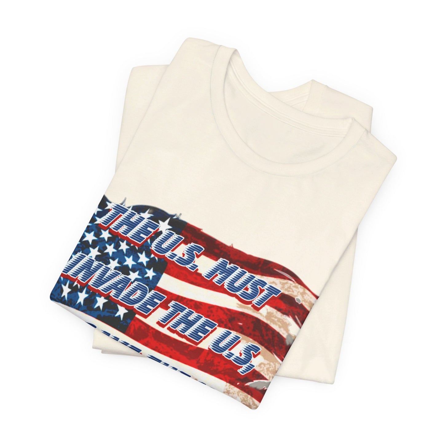 Save the USA from Itself - Unisex Jersey Short Sleeve Tee