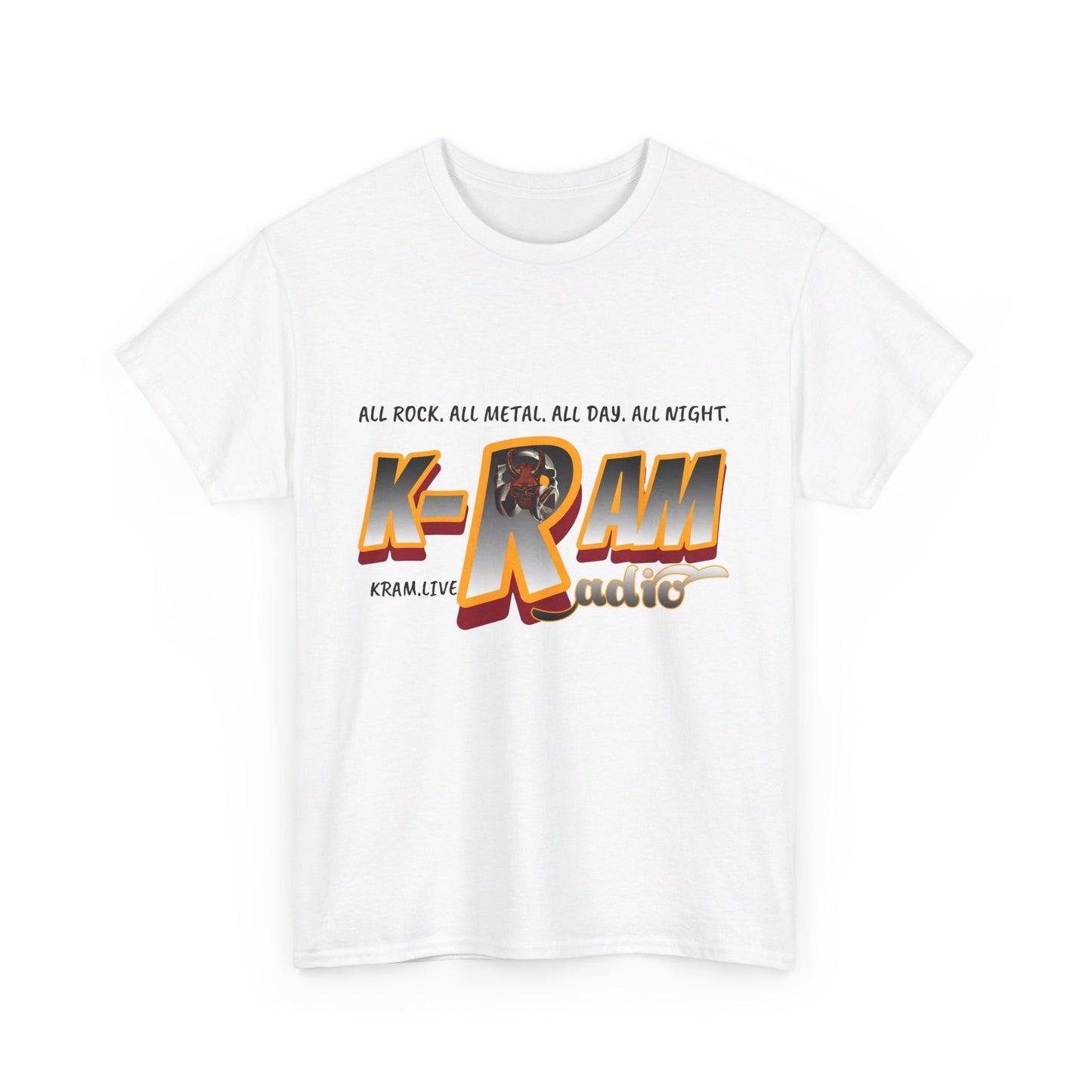 K-RAM Radio Unisex Heavy Cotton Tee