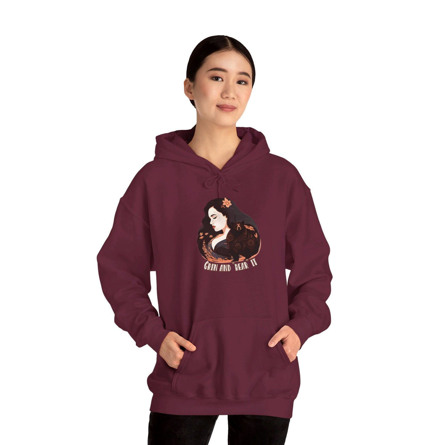 Choose the Bear - Unisex Heavy Blend™ Hooded Sweatshirt