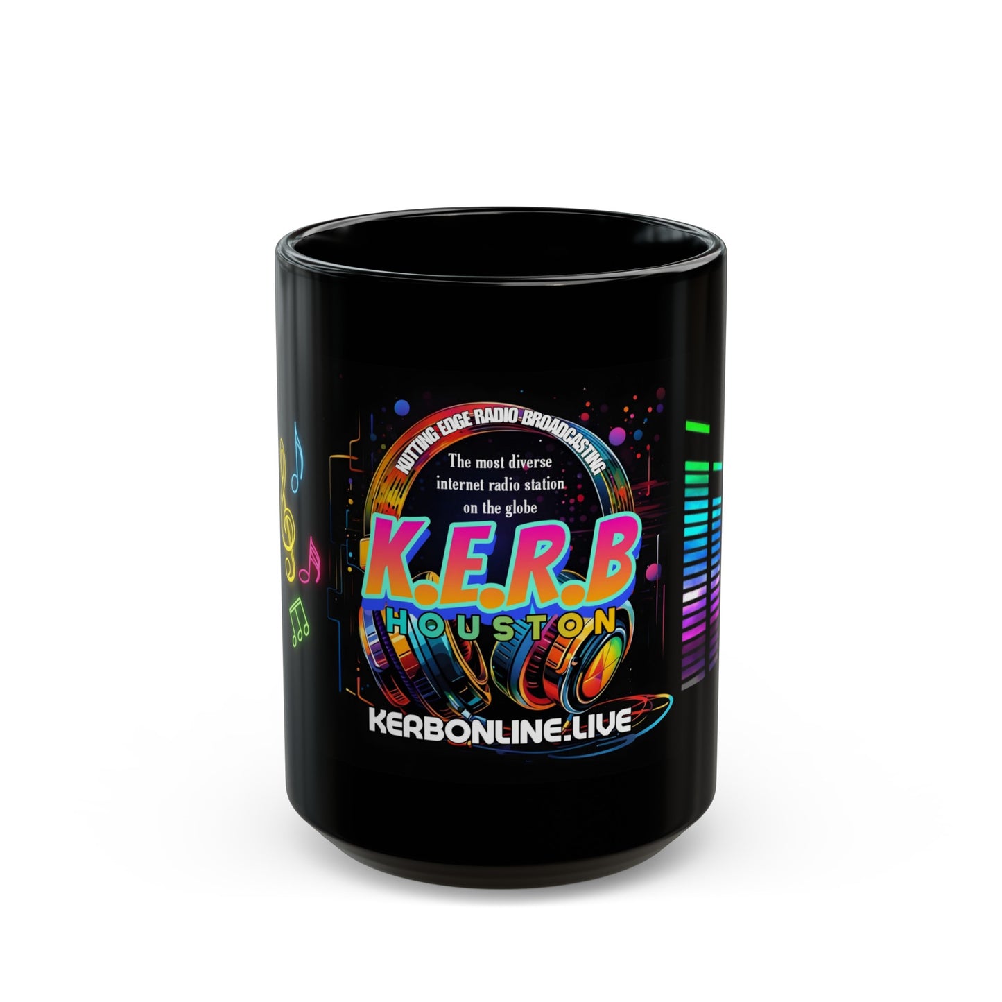 KERB Logo Black Mug (11oz, 15oz)