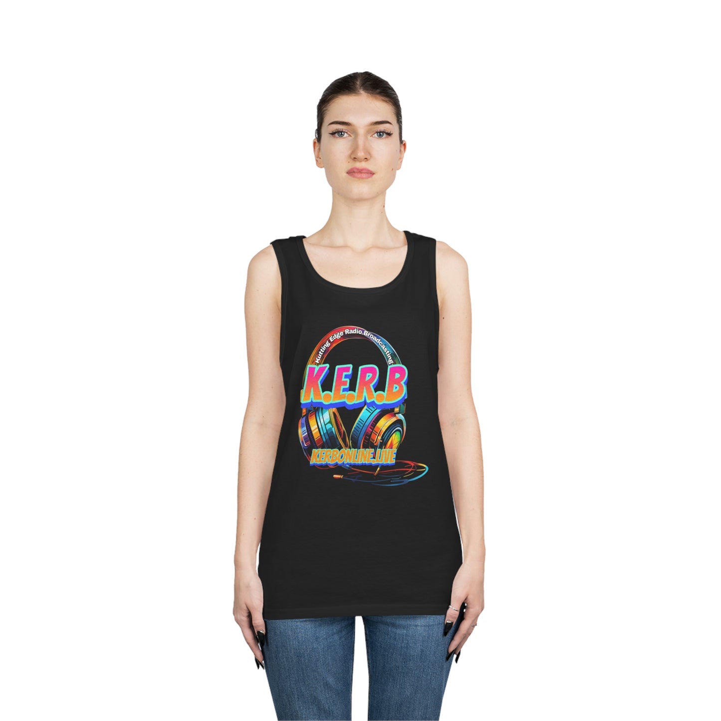 KERB Logo Unisex Heavy Cotton Tank Top