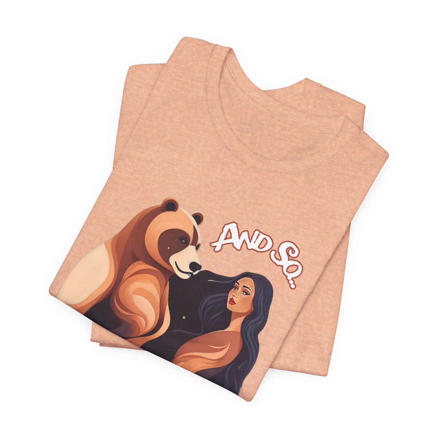 She Chose the Bear - Unisex Jersey Short Sleeve Tee