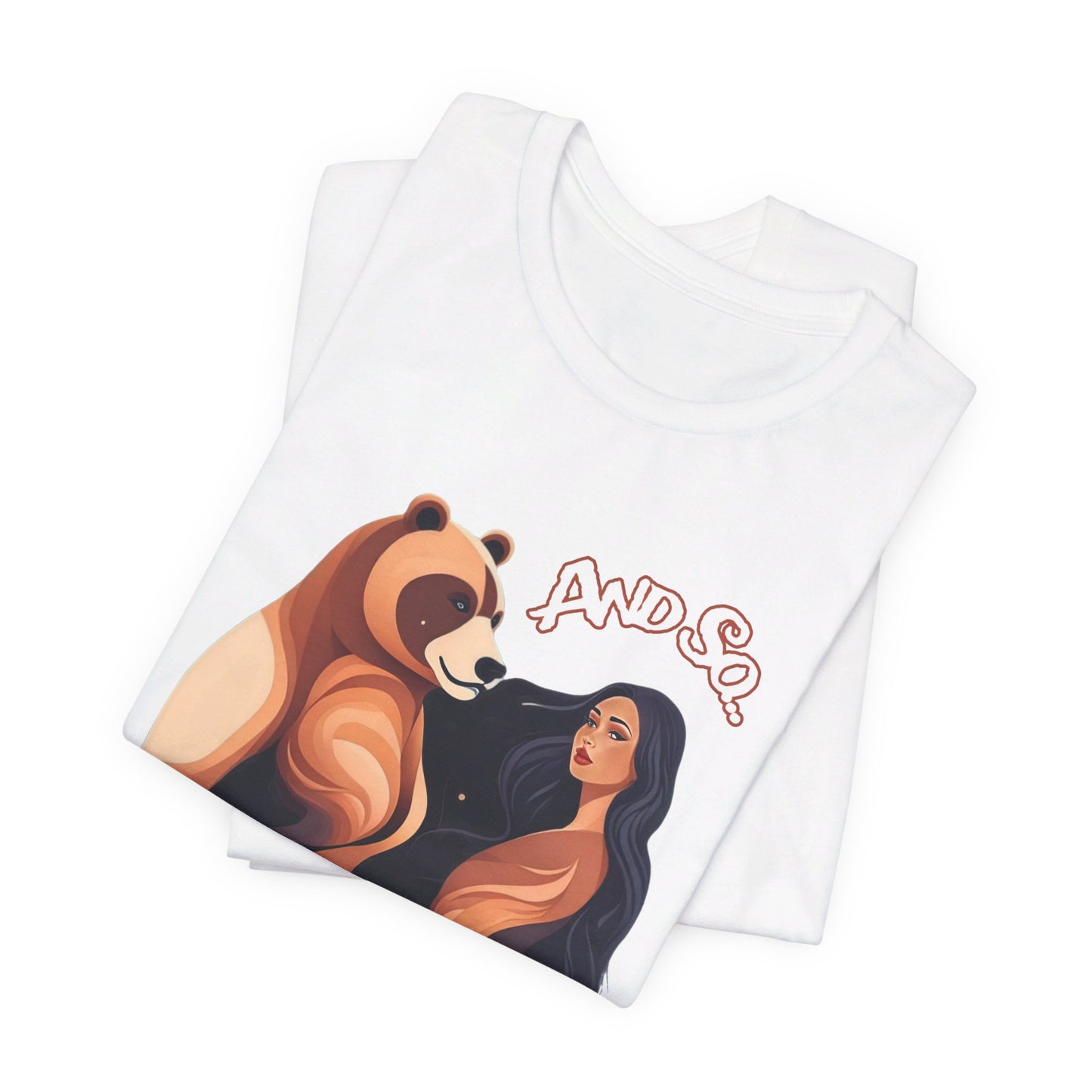 She Chose the Bear - Unisex Jersey Short Sleeve Tee