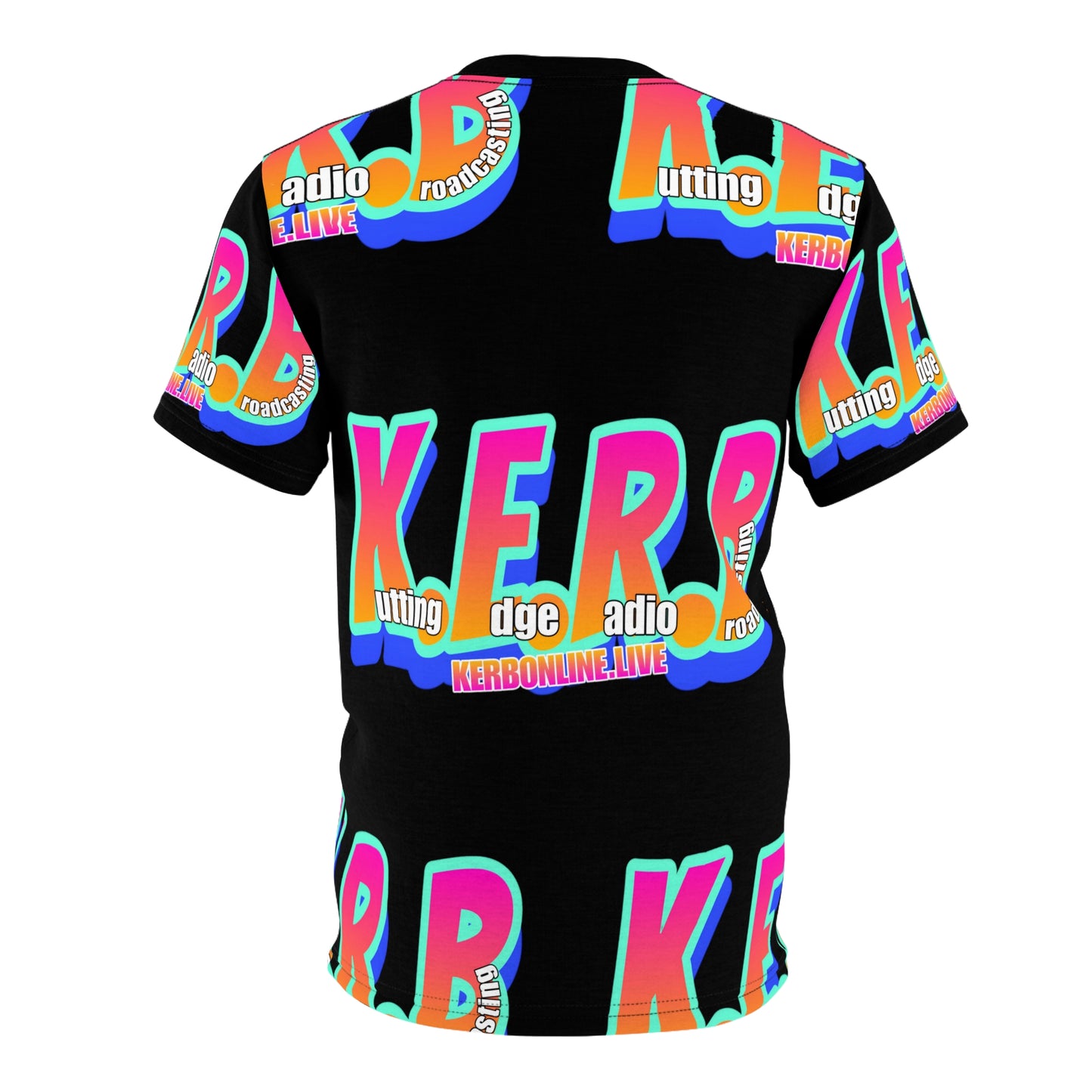 KERB Block Logo Unisex Cut & Sew Tee (AOP)