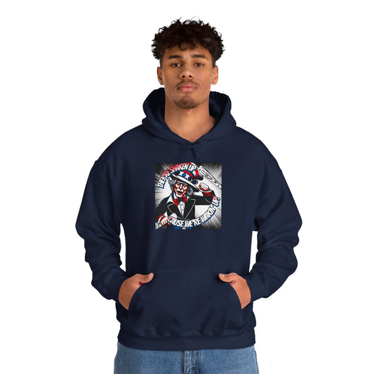 Angry Uncle Sam - Unisex Heavy Blend™ Hooded Sweatshirt