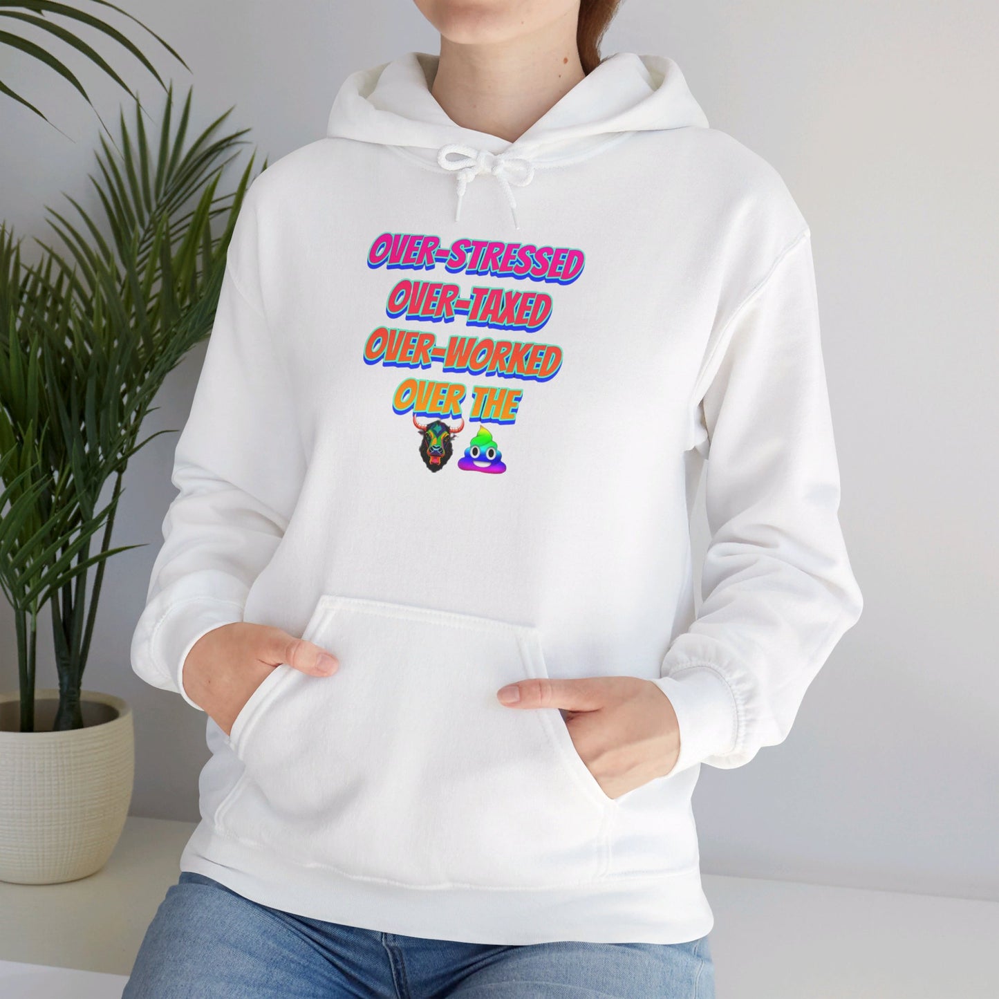 Over the BS - Unisex Heavy Blend™ Hooded Sweatshirt