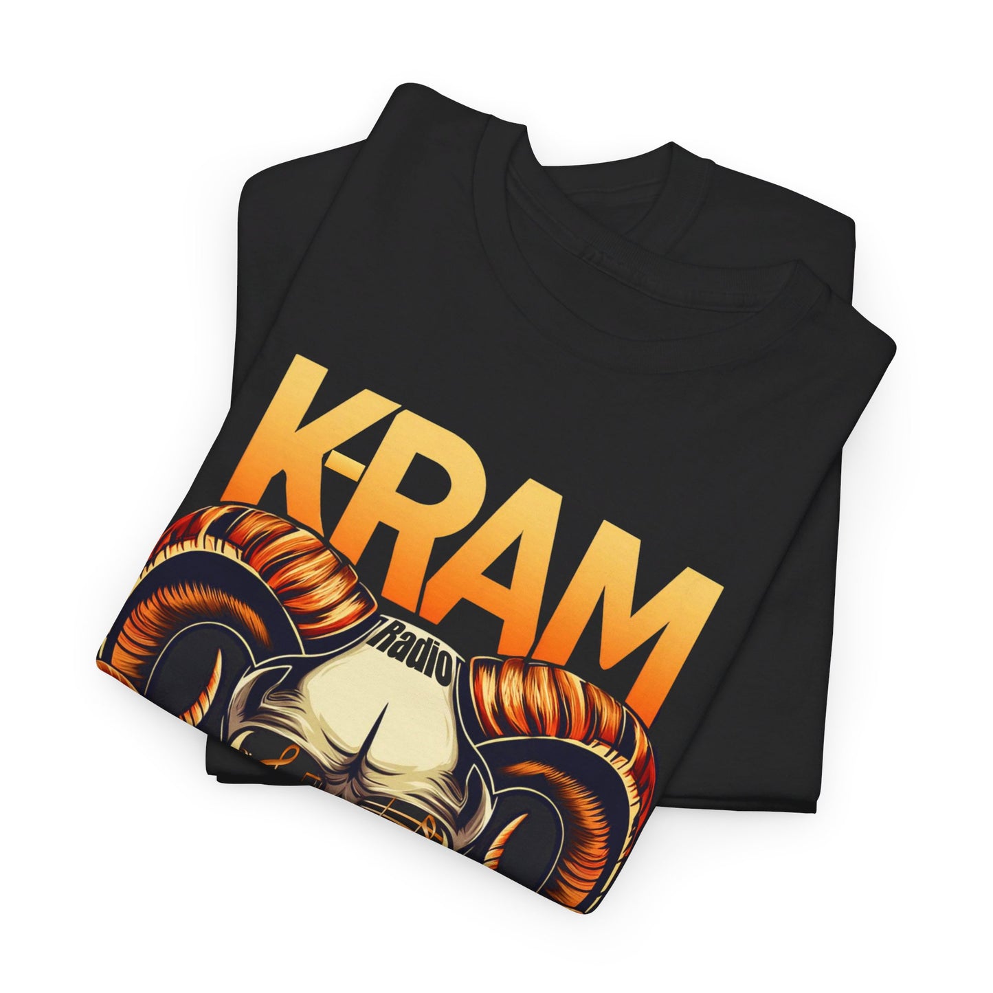 K-RAM Radio Rock N Rage Unisex Heavy Cotton Tee