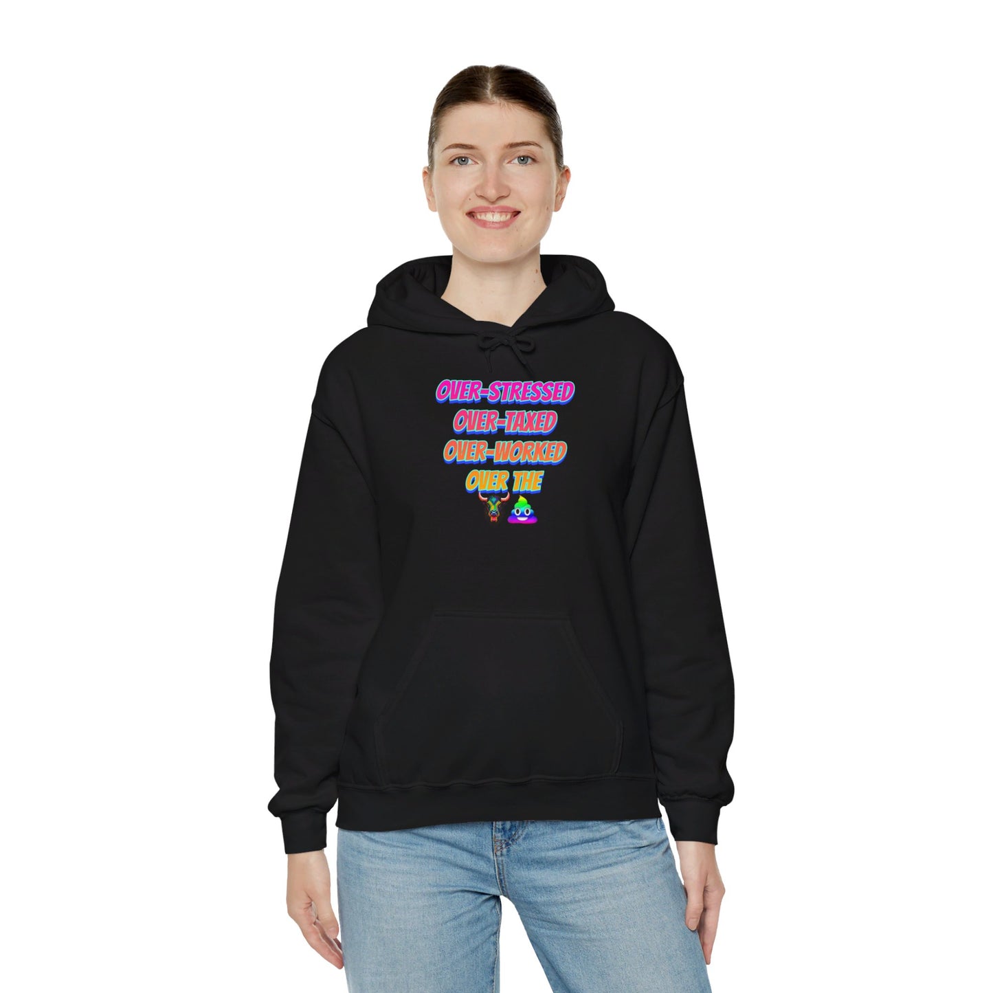 Over the BS - Unisex Heavy Blend™ Hooded Sweatshirt