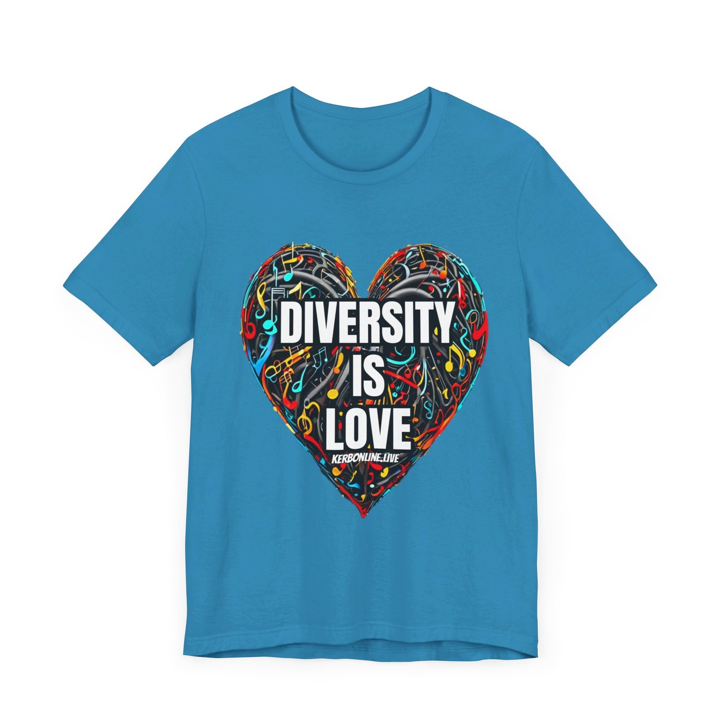 KERB Diversity is Love - Unisex  Short Sleeve Tee