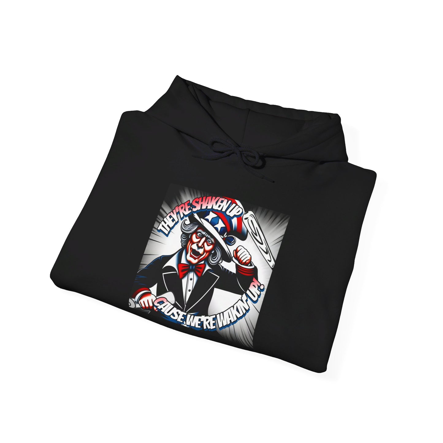 Angry Uncle Sam - Unisex Heavy Blend™ Hooded Sweatshirt