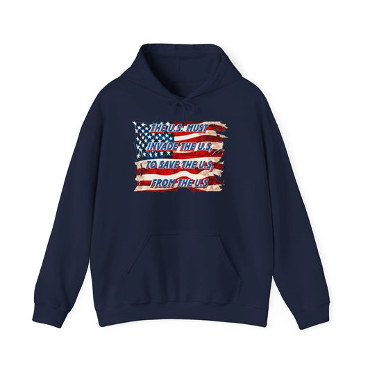 Save the U.S - Unisex Heavy Blend™ Hooded Sweatshirt