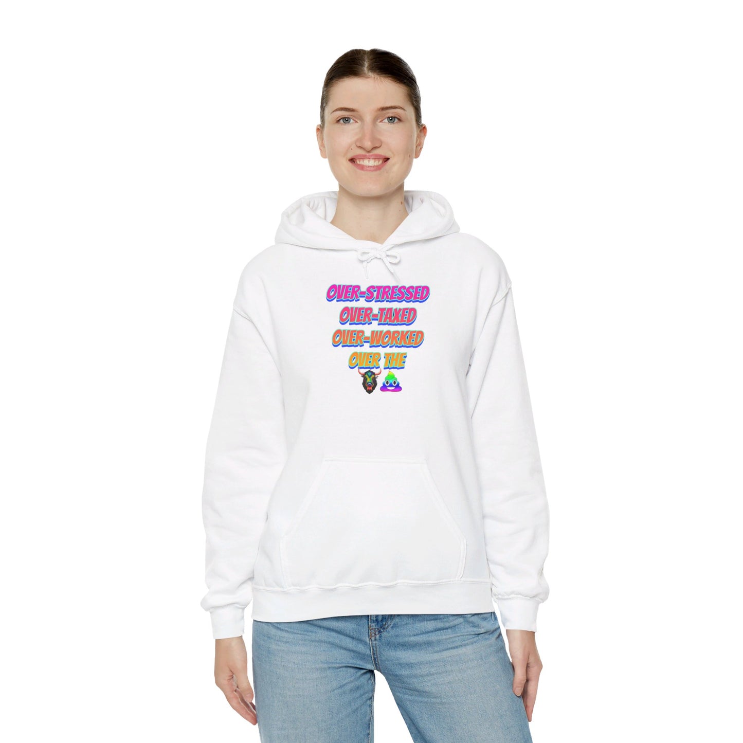 Over the BS - Unisex Heavy Blend™ Hooded Sweatshirt