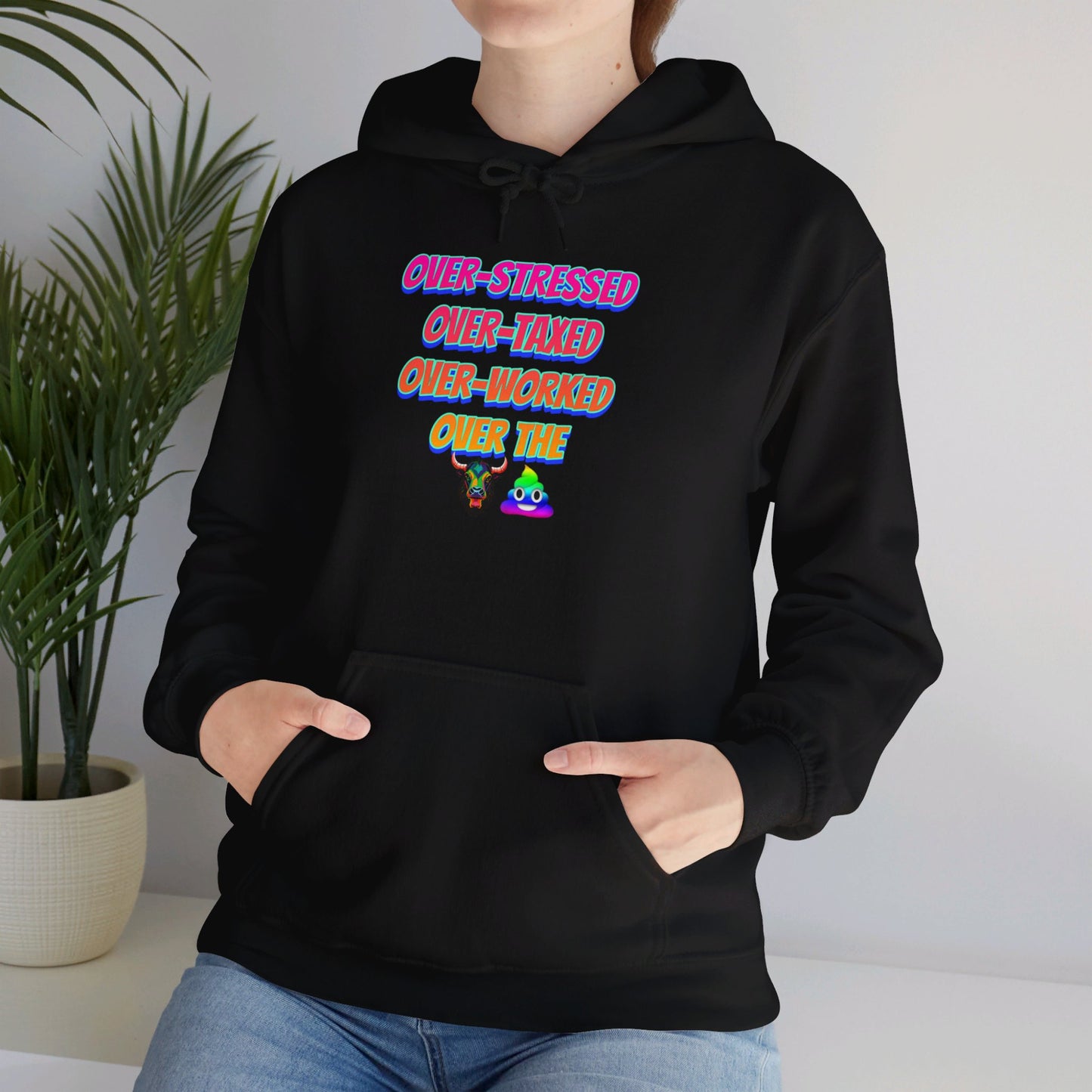 Over the BS - Unisex Heavy Blend™ Hooded Sweatshirt