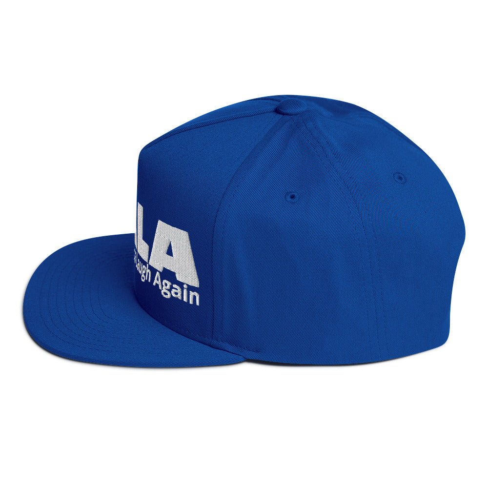 Ka-MALA Make America Laugh Again Flat Bill Cap