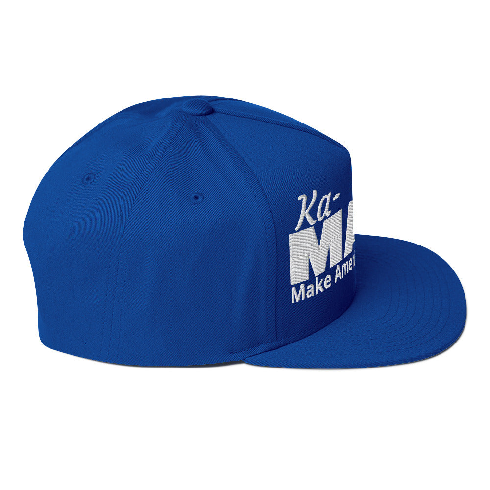 Ka-MALA Make America Laugh Again Flat Bill Cap